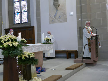 Diözesale Aussendung der Sternsinger des Bistums Fulda in St. Crescentius (Foto: Karl-Franz Thiede)